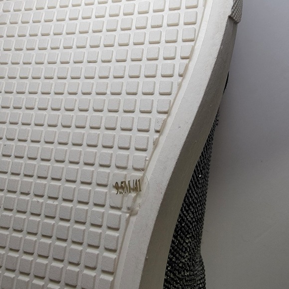 Jessica Simpson Cherello‎ Platform Sneakers Silver Metallic Bling Women Sz 9.5 M - Picture 8 of 12